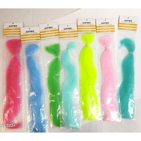 Wifreo Slinky Flash and Glow Synthetic Flash and Glow Fishing, Crafts, Hair Dec - Picture 7 of 7